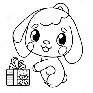 Cinnamoroll Noël Pages À Colorier