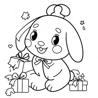 Page A Colorier De Cinnamoroll Noel 20962-19382