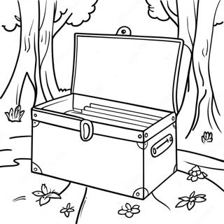 Page A Colorier Daventure Sticky Lankybox 20983-19403