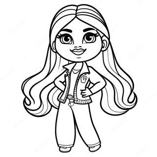 Page A Colorier De Fashionista Bratz Tendance 20993-19411