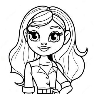 Page A Colorier De Fashionista Bratz Tendance 20993-19412