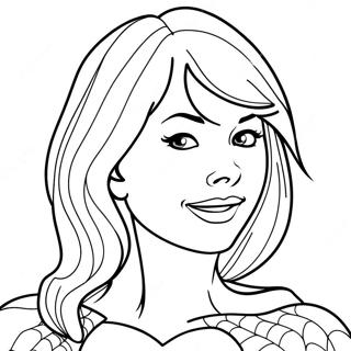 Gwen Stacy A Colorier 21022-19430