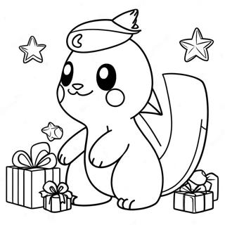 Pokemon De Noel A Colorier 21052-19456