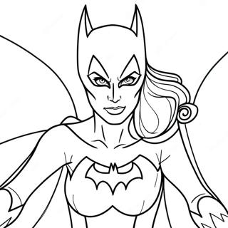 Batgirl A Colorier 21082-19474