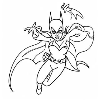 Batgirl En Action A Colorier 21083-19477