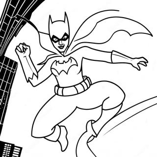 Batgirl En Action A Colorier 21083-19480