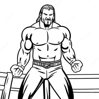 Page A Colorier Pose Daction Superstar Wwe 21223-19592