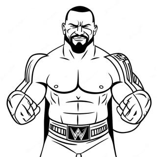 Page A Colorier De La Wwe 21272-19626