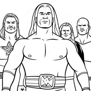 Page A Colorier Des Superstars De La Wwe En Action 21273-19632