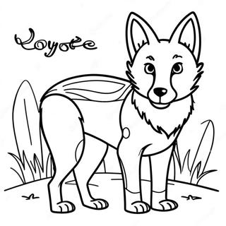 Page A Colorier De Coyote 21282-19636