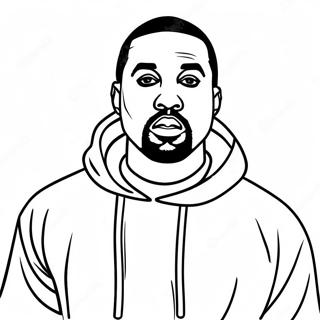 Page A Colorier De Kanye West 21292-19642