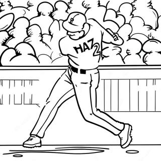 Page A Colorier De Bryce Harper Avec Une Batte 21353-19696