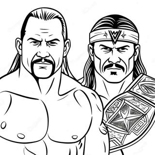 Page A Colorier Des Superstars Wwe En Action 21373-19710