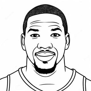 Page A Colorier De Kevin Durant 21452-19772