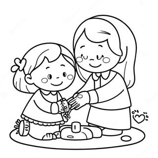 Page A Colorier Dactivites Reconfortantes De Gentillesse 21473 19936