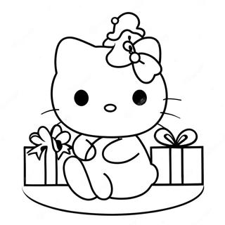 Page A Colorier De Hello Kitty Noel 21522-19970