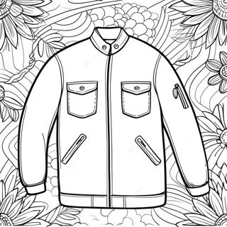 Page A Colorier De Veste 21572-20009