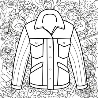 Page A Colorier De Veste 21572-20012