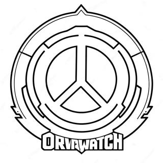 Page A Colorier Du Logo Overwatch 21592-20027