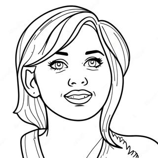 Page A Colorier De Miley Cyrus 21612-20042