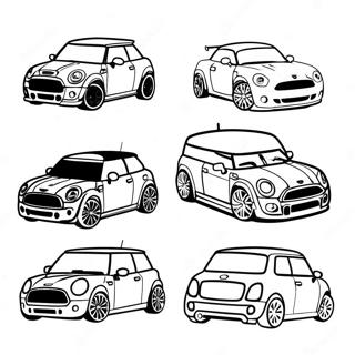 Page A Colorier Sur Le Logo Des Mini Marques 21683-20103