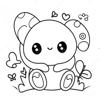 Doodle Kawaii Mignon Pages À Colorier