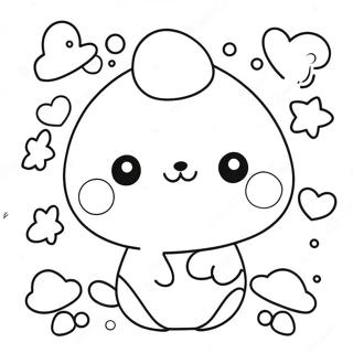 Page A Colorier Kawaii Doodle Mignon 21782-20178