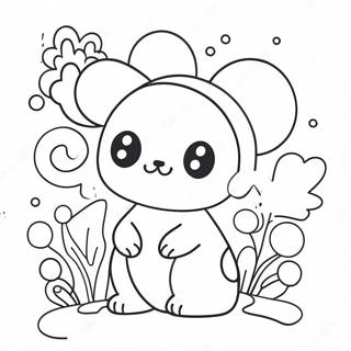 Page A Colorier Kawaii Doodle Mignon 21782-20179