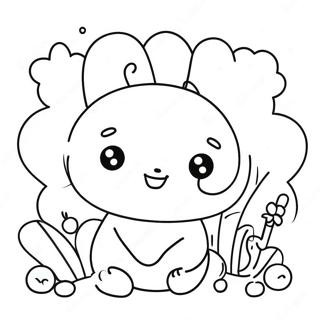 Page A Colorier Kawaii Doodle Mignon 21782-20180