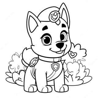 Page A Colorier De Paw Patrol Pour Paques 21872-20250