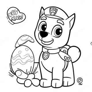 Page A Colorier De Paw Patrol Pour Paques 21872-20251