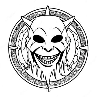 Page A Colorier Du Logo De Slipknot 21922-20290