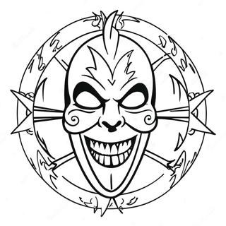 Page A Colorier Du Logo De Slipknot 21922-20292