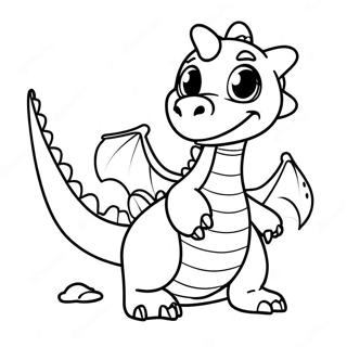 Bébé Dragon Pages À Colorier