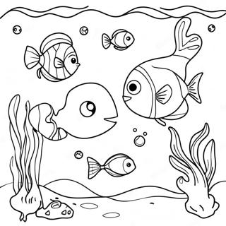 Page A Colorier Scene Sous Marine Ocean 22123-20444