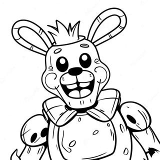 Page A Colorier De Springtrap Fnaf Effrayant 22164-20477