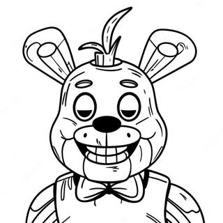 Page A Colorier De Springtrap Fnaf Effrayant 22164-20478