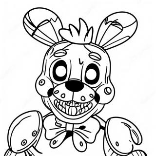 Page A Colorier De Springtrap Fnaf Effrayant 22164-20480