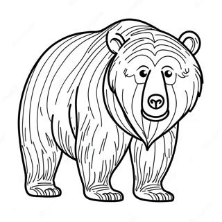 Page A Colorier Dours Grizzly 22223-20523