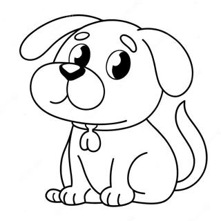 Page A Colorier Chien Drole 22243-20539