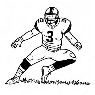 Christian Mccaffrey Pages À Colorier