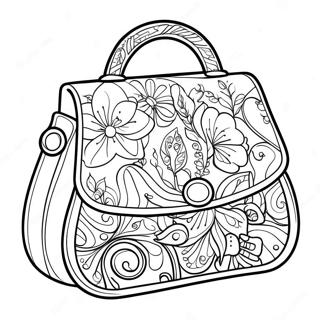 Page A Colorier De Sac A Main 22393-20659