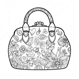 Page A Colorier De Sac A Main 22393-20660