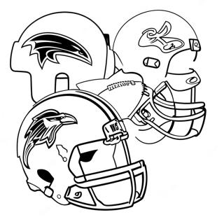 Page A Colorier De Casques Dequipe De La Nfl Colores 22424-20688