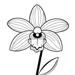 Page A Colorier De Belle Fleur Dorchidee 22434-20693