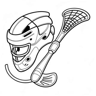 Page A Colorier De Lacrosse 22463-20714