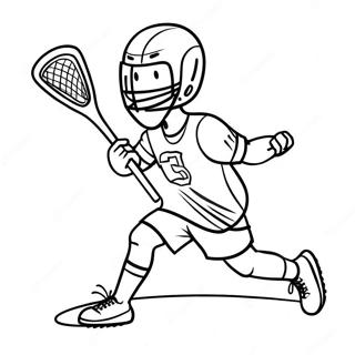 Page A Colorier De Lacrosse 22463-20715