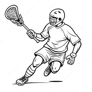 Page A Colorier De Lacrosse 22463-20716