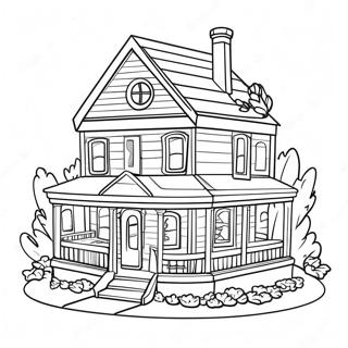 Page A Colorier La Maison De Poupees De Gabby 22643-20858