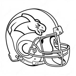 Page A Colorier Mascotte Des Denver Broncos 22894-21056